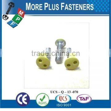 Made In Taiwan Special Screws Snake Eye Security Tamper Proof Screw Button Head Truss Head CSK Undercut Head Tamper Proof Screw