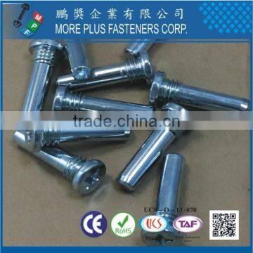 Made in Taiwan M8X25 C1008 Steel 1.5 MM MAX Incomplete Thread Length Head Chamfer 40-43 Degree Special Screws