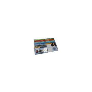 Advertising brochure/flier sets with brochure/flyer cover printing services