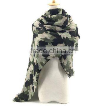 Camouflage Print Cool Design Fashion Shawl Scarf photo-2