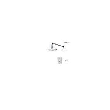 1 Way Concealed Wall Mounted Thermostatic Shower Set With 8 ' Raining Shower Head