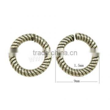 New 9mm Jewelry Findings Stainless Steel Open Jump Rings for Jewerly photo-2