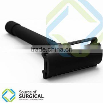 Incredible Design Stainless Steel Safety Razors | Matte Black Color | Easy & Comfortable Grip photo-3