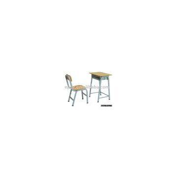 Student desk and chair,single student desk and chair,school furniture