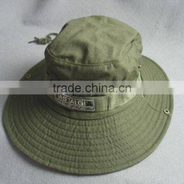 green color fishing hat