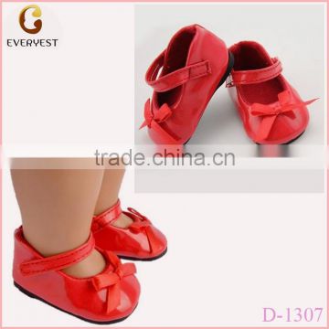 Vinyl doll manufacturer china make 18'' doll shoes