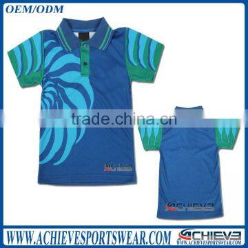 china wholesale polo t-shirt, sublimation sport mens polo shirt