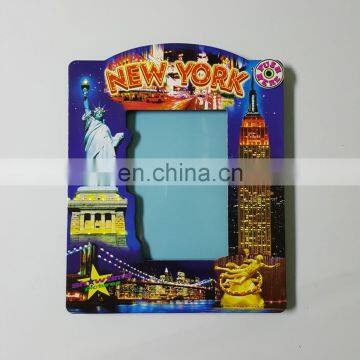 Custom led light up colouring scenery photo frame picture with battery