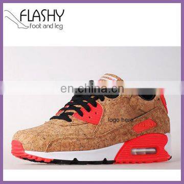 Wholesale cork material men shoes air sport shoes mens basketball shoes 2016