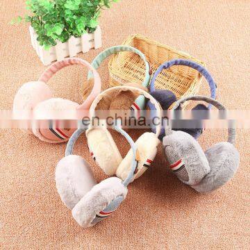 Custom wholesale keep warm plush winter ear muff