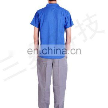Work Industrial Uniform/Cheap Work Uniform Breathable Polo Shirts for Mens Slim Fit