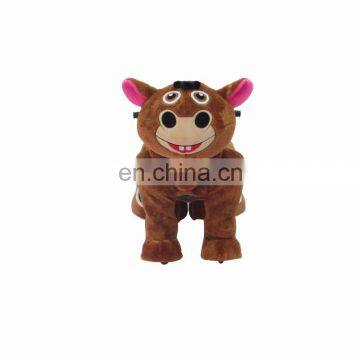HI Brown Little Donkey Battery Operated Electric Animal Ride for Mall photo-2