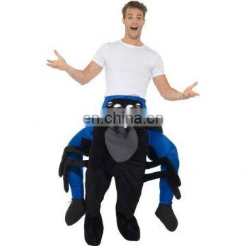 Funny Halloween Carnival Party Piggyback Ride On Spider Costume