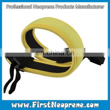 Yellow Customize Design Neoprene Hand Strap For Camera