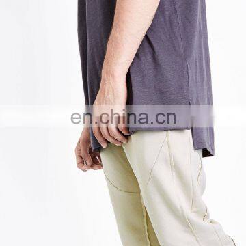 Factory Blank Distressed Short Sleeve Mens 100% Cotton t Shirts photo-4