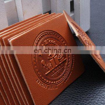 PU leather patch for garment