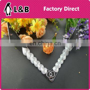 2017 New Popular Wholesale Shoe Accessories Lady Vamp Shoes Upper photo-5