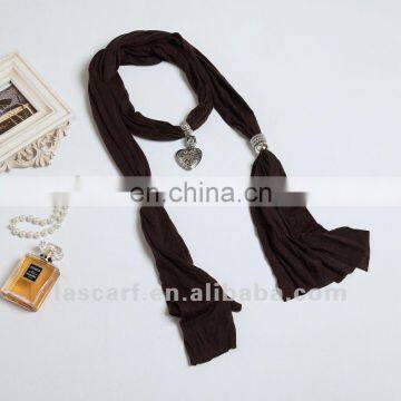 decorative scarf with rings for lady