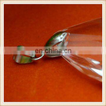 Elegant Transparent Crystal Pendant in Oval Design for Necklace/garment/bags photo-3