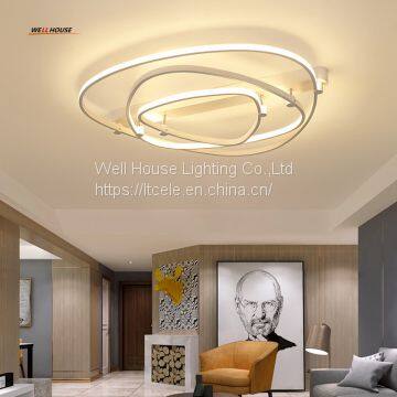 Acrylic Aluminum Modern Led Ceiling Lights for Living Room Bedroom AC85-265V White Ceiling Lamp Fixtures photo-3
