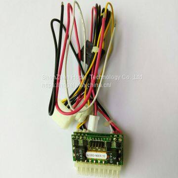 Блоки питания Pico ITX, HL120D-7600 с входным напряжением 6-36В для мини-индустриальных ПК IPC ATX, умный БП, для автомобилей и лодок PC ITXpsu ITX