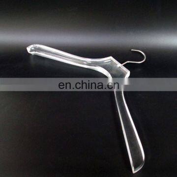 Custon Plexiglass Acrylic Plastic Transparent High Profile Vintage Clothing Store Hotel Display Hanger Hotel photo-5