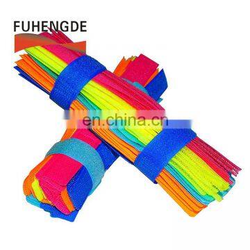 Wholesale 100 Nylon Hook Loop Punching Straight Magic Cable Tie, Wire Straps photo-5