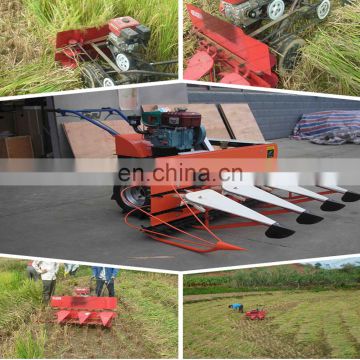 Best selling automatic paddy reaper for farm greatly reducing the artificial