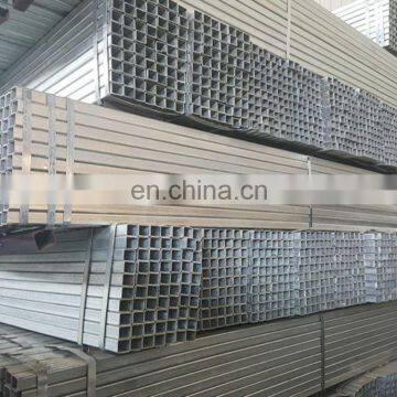 hot dipped Galvanized Welded Rectangular / Square Steel Pipe/Tube/Hollow Section