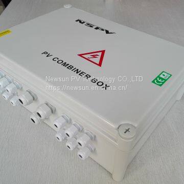 Solar PV Strings Distribution Combiner Box for 2-32string With Metal and Plastic photo-5