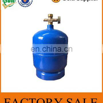 JG 1kg 2.4L Steel Portable Camping LPG Gas Cylinder,Kenya Small Cooking Gas Cylinder