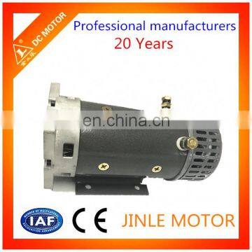 Бренд Wuxi Jinle 24В 4кВт гидравлический электродвигатель постоянного тока photo-6