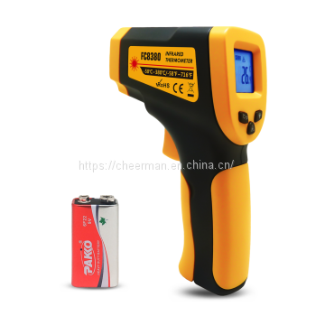 Cheerman FC8380 handy digital industrial Infrared Thermometer  gun shap thermometer