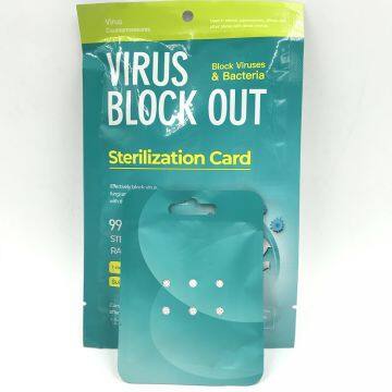 Air Sterilization Anti-Bacteria Gas Disinfection Virus Germs Shut Out Purifier Sterilization Card Anti Virus Card photo-3