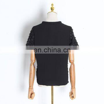 T-shirt Shirt Casual Women Clothing Summer Top Cotton Customized Spandex photo-3