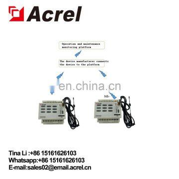 Acrel ADW350 series 5G base station 3 channels DC circuits din rail energy meter with 2G communication