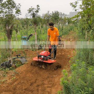 Farming machine power tiller mini cultivator agricultural walk behind grass cutter