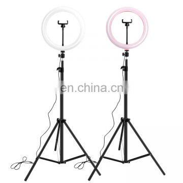 High Quality10 Inch 26 Selfie Ring Light Video Photography 3 Brightness Led Ring Light With Adjustable Tripod Stand photo-2
