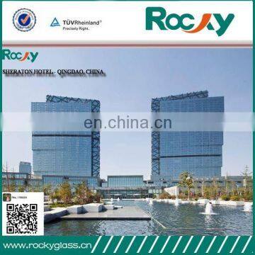 Aluminum Glass Curtain Wall with Low-E Insulated Glass