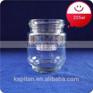 205ml Round Glass Pickle Jar