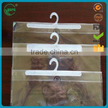 wholesale plastic pvc waterproof hanger bag for garment