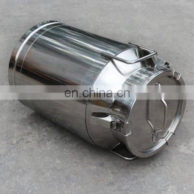 Stainless Steel Aluminum Milk Can Storage Tank for Milk Transport photo-5