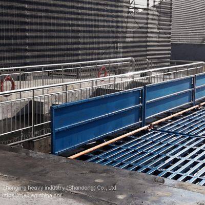 The plant uses full-automatic car washing machine, including independent side wall