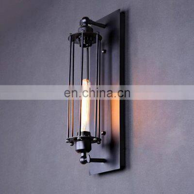 Decorative Iron Flute Wall Light E27 Nordic Vintage Aisle Wall Lamp