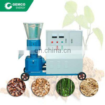 Cheap small home farm uses manual straw leaves alfalfa biomass pellet fuel manufacturing homemade pellet maker