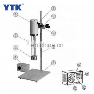 Small Laboratory AE300L-P High Shearing Dispersing Emulsifying Mixer Cosmetic Lotion Sauce Juice Milk Homogenizer Machine Price photo-3