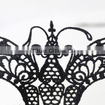 YIWU Factory Sale Handmade Hollow Butterfly Lace Eco-friendly Halloween Mask For Ladies photo-5