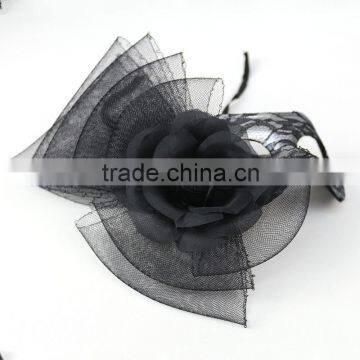 Hot Sale Flower Decorate With Mesh Halloween Party Half Face Masks Masquerade photo-5