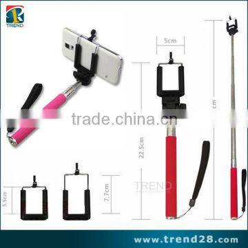 Phone Camera Bluetooth Aluminum Stick Selfie Monopod for Iphone photo-3