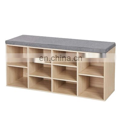 With 10 Cube Adjustable Multifunctional Shoe Rack